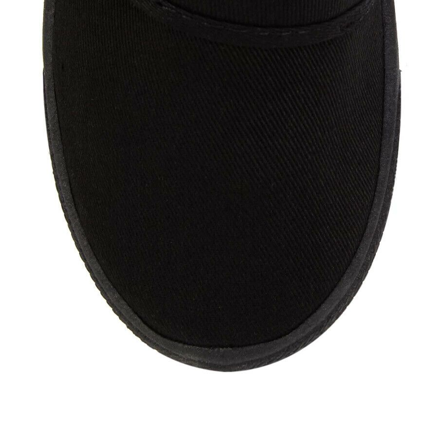 Kids Unisex School Plimsolls -Black