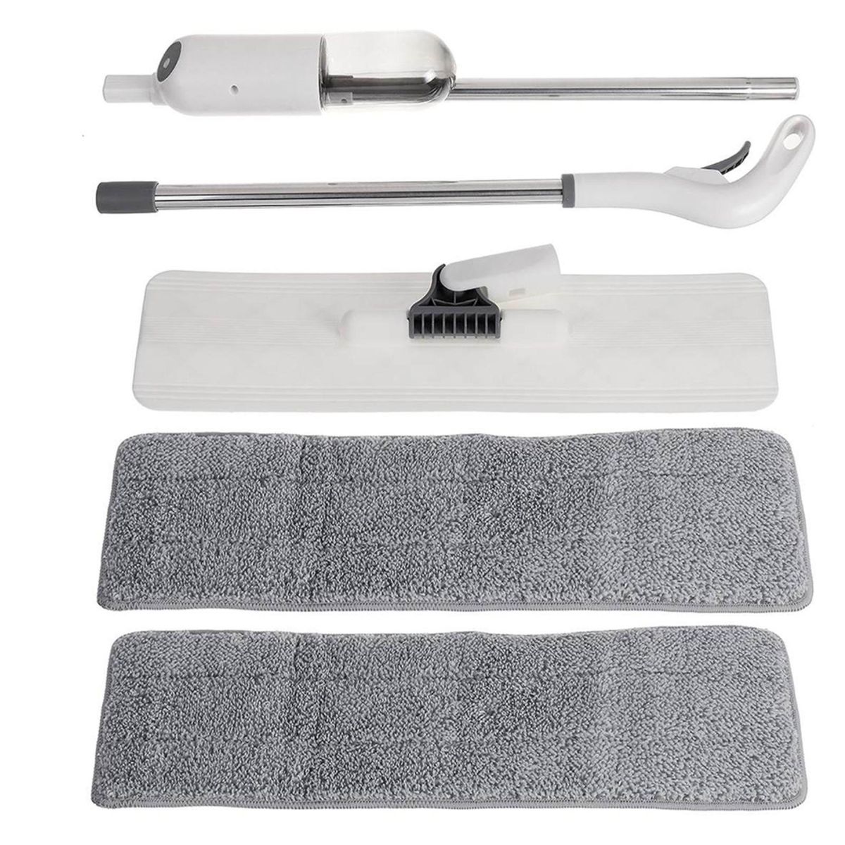 Spray Mop for Floor Cleaning Water Spray Flat Mop Household Tile Floor Mop  with Sprayer 2 Mop Pads for Home Kitchen Wood Ceramic Floor