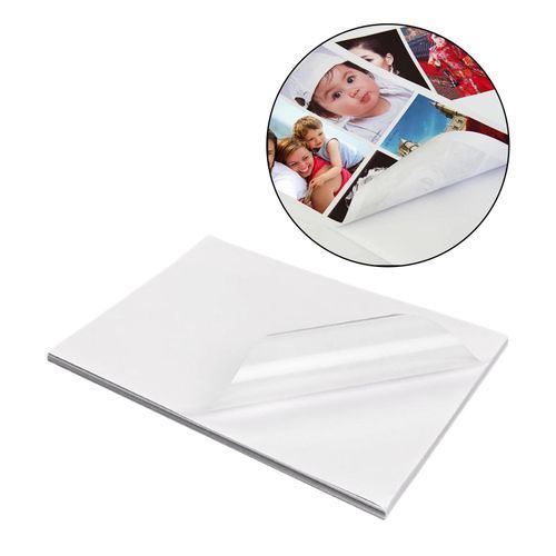 A4 Printable Vinyl Sticker Paper Decal For Inkjet Printer Light 50Pcs