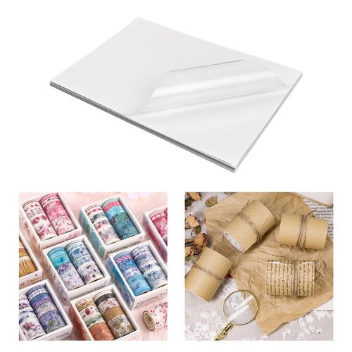 A4 Printable Vinyl Sticker Paper Decal For Inkjet Printer Light 50Pcs