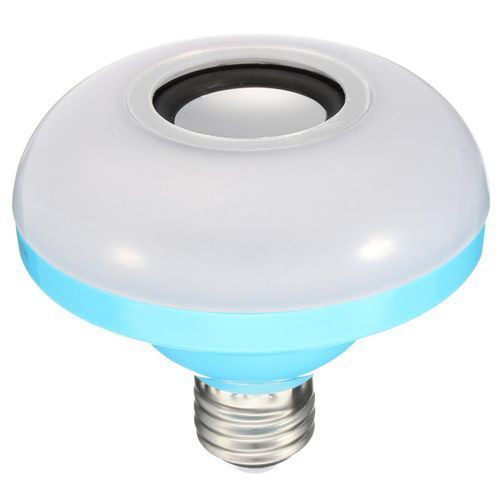 E27 8W LED RGB Wireless Bluetooth Speaker Bulb Light Music Playing Lamp Remote