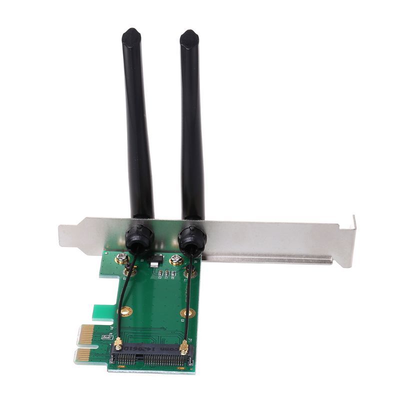 Wireless Network Card WiFi Mini PCI-E Express To PCI-E