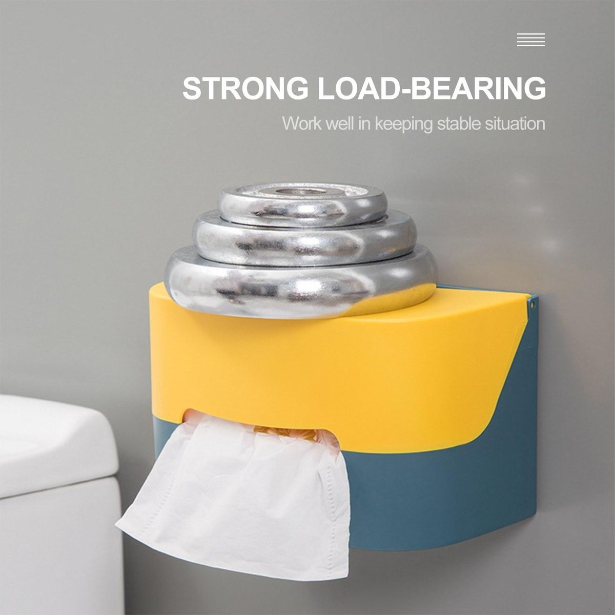 Wall-mounted Paper Towel Dispenser Mobile Phone Holder Coreless Toilet Tissue Dispenser Garbage Bags Magnetic Switch Dispenser ome Paper Extraction Dispenser