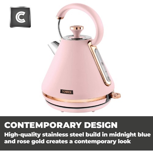 T10044pnk Cavaletto Pyramid Kettle - 3000W