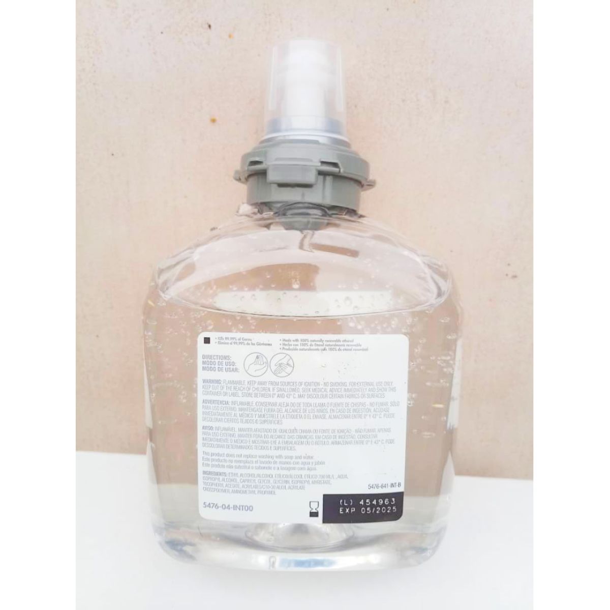 Advanced Hand Sanitizer Gel, 1200 ML Sanitizer Refill For PURELL TFX Touch-Free Dispenser