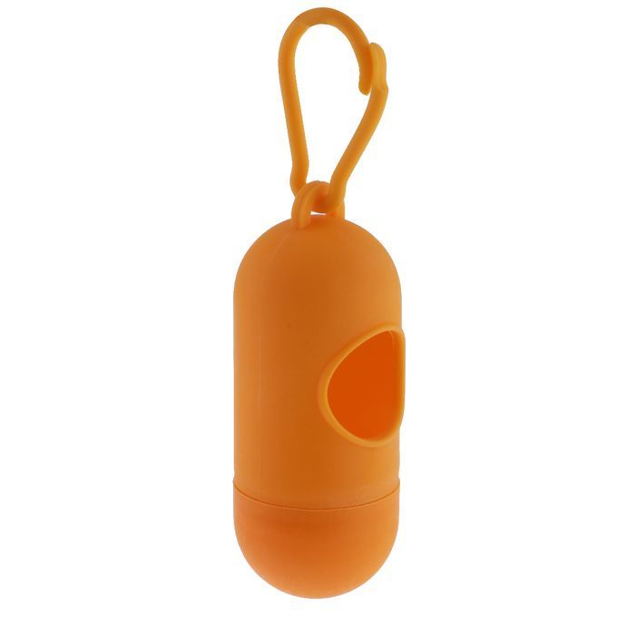 Stroller Portable Hanging Baby Diaper Bag Dispenser Box Orange