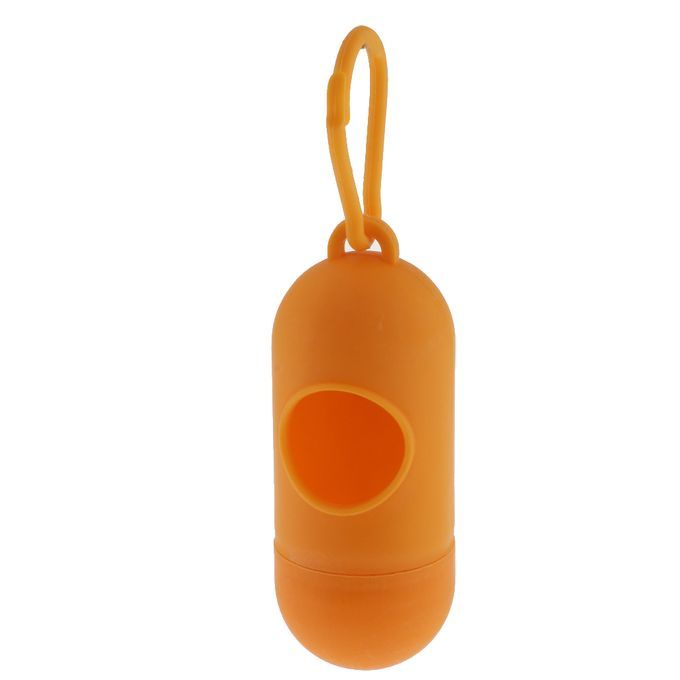 Stroller Portable Hanging Baby Diaper Bag Dispenser Box Orange