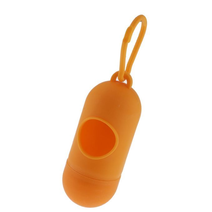 Stroller Portable Hanging Baby Diaper Bag Dispenser Box Orange