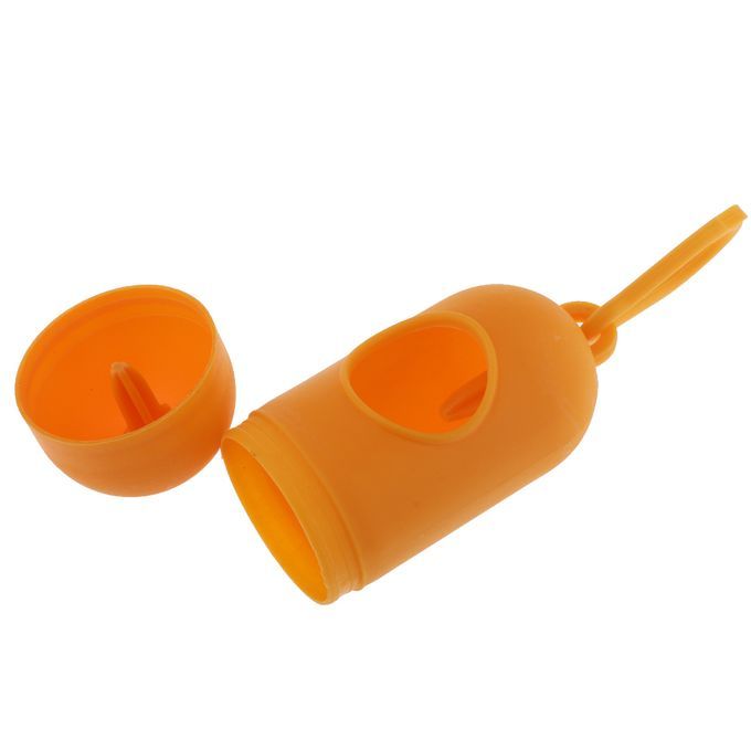 Stroller Portable Hanging Baby Diaper Bag Dispenser Box Orange