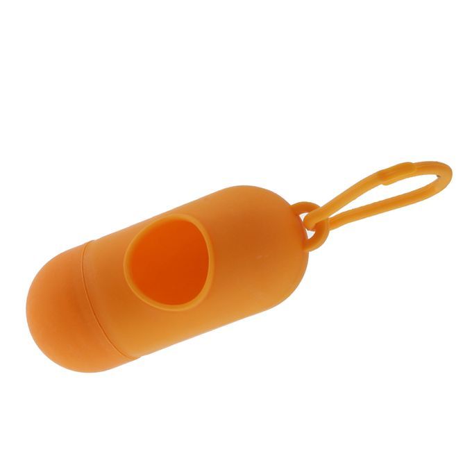 Stroller Portable Hanging Baby Diaper Bag Dispenser Box Orange
