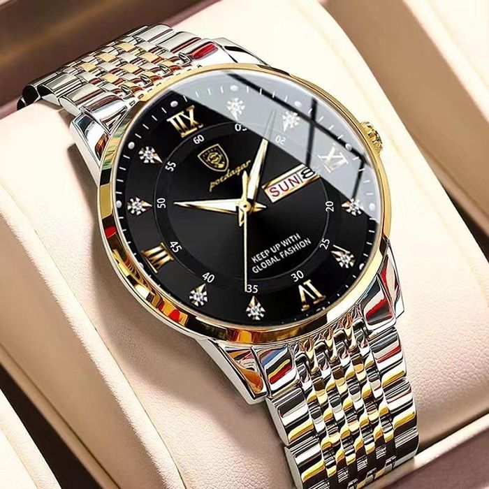 Men Watch Business Quartz Men Waterproof Fashion Wristwatch