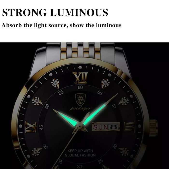 Men Watch Business Quartz Men Waterproof Fashion Wristwatch