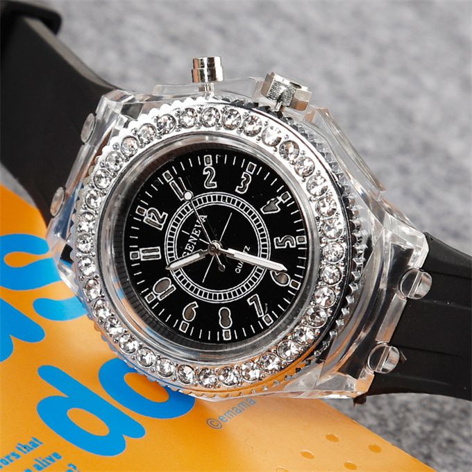 LED Luminous WristWatch - Black