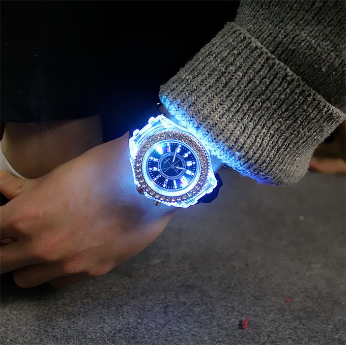 LED Luminous WristWatch - Black