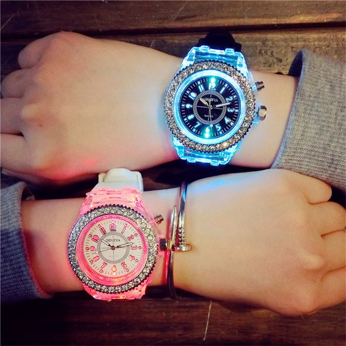 LED Luminous WristWatch - Black