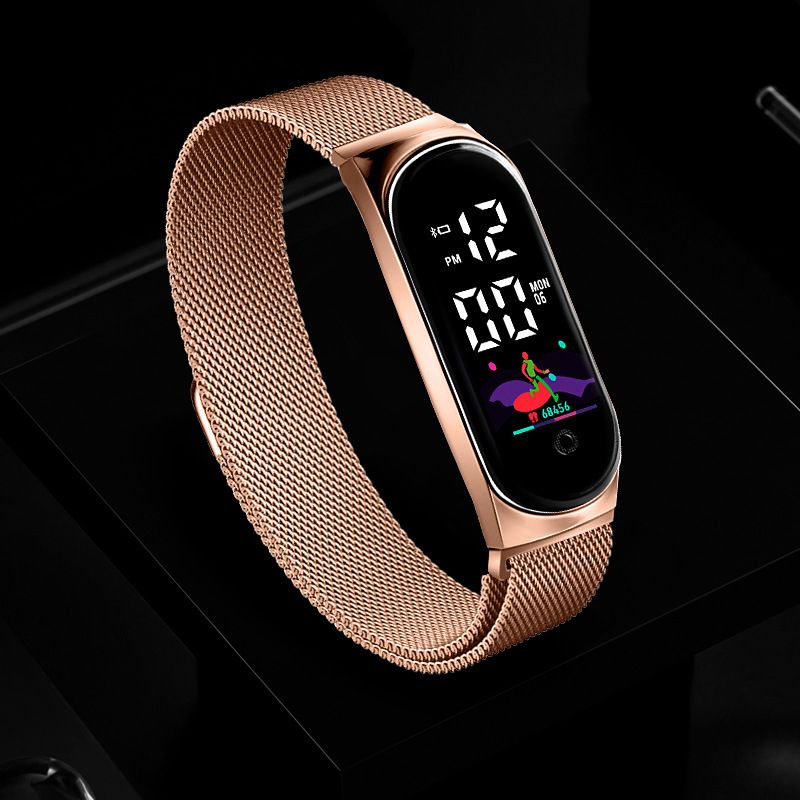Electronic Bracelet Magnet Buckle Watch