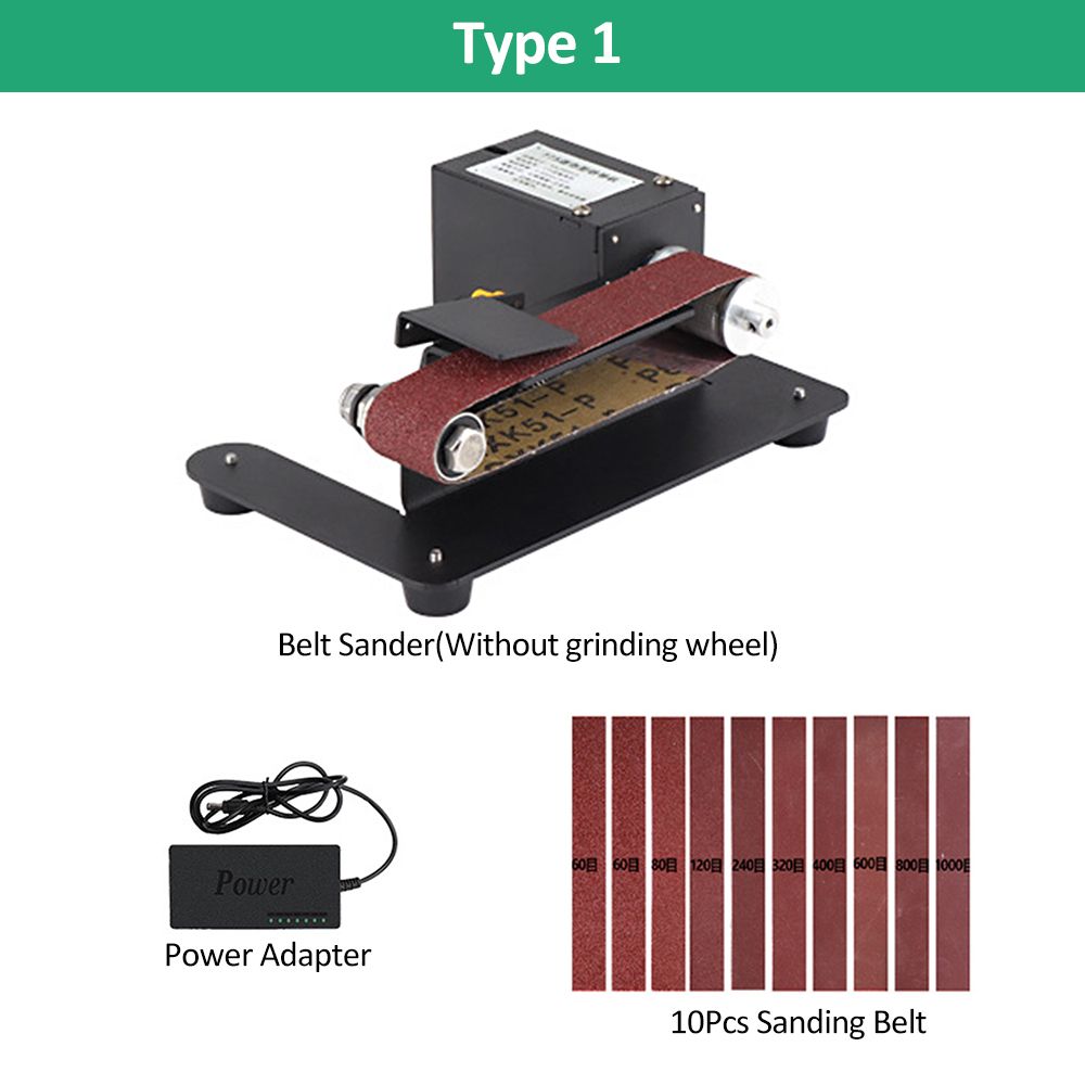 250W Mini Belt Sander Electric Bench Grinder Sanding