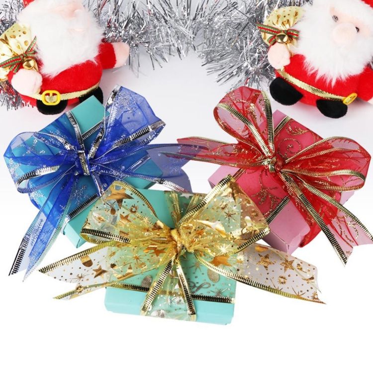5 PCS 2m Christmas Party Decoration Ribbon