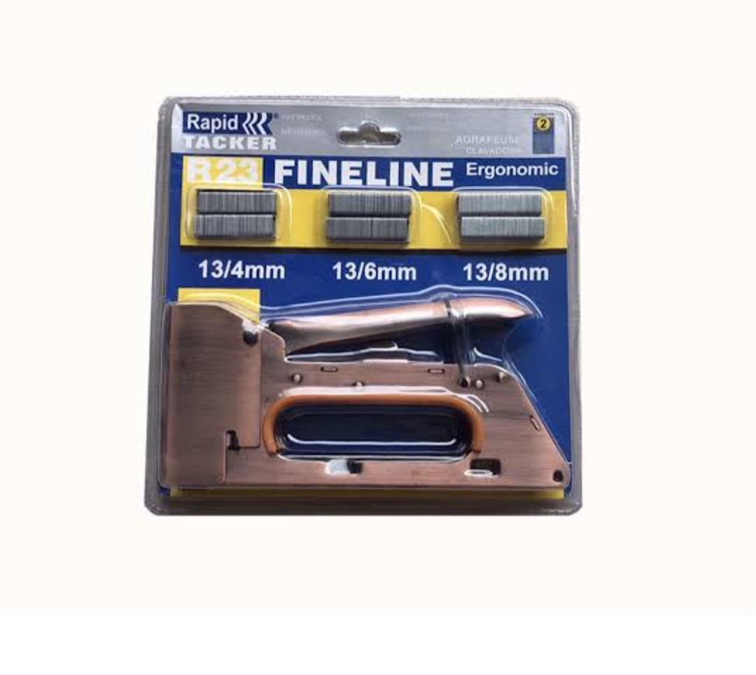 Manual Heavy Duty Staple Gun Tacker Free Pin