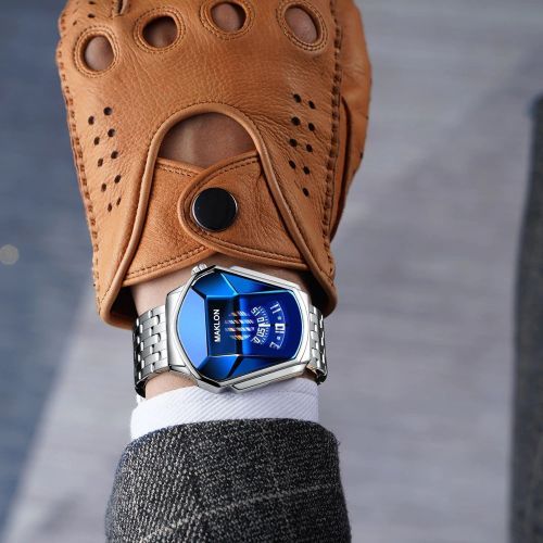 Super Sophisticated Modernized Executive Silver Chain Wristwatch