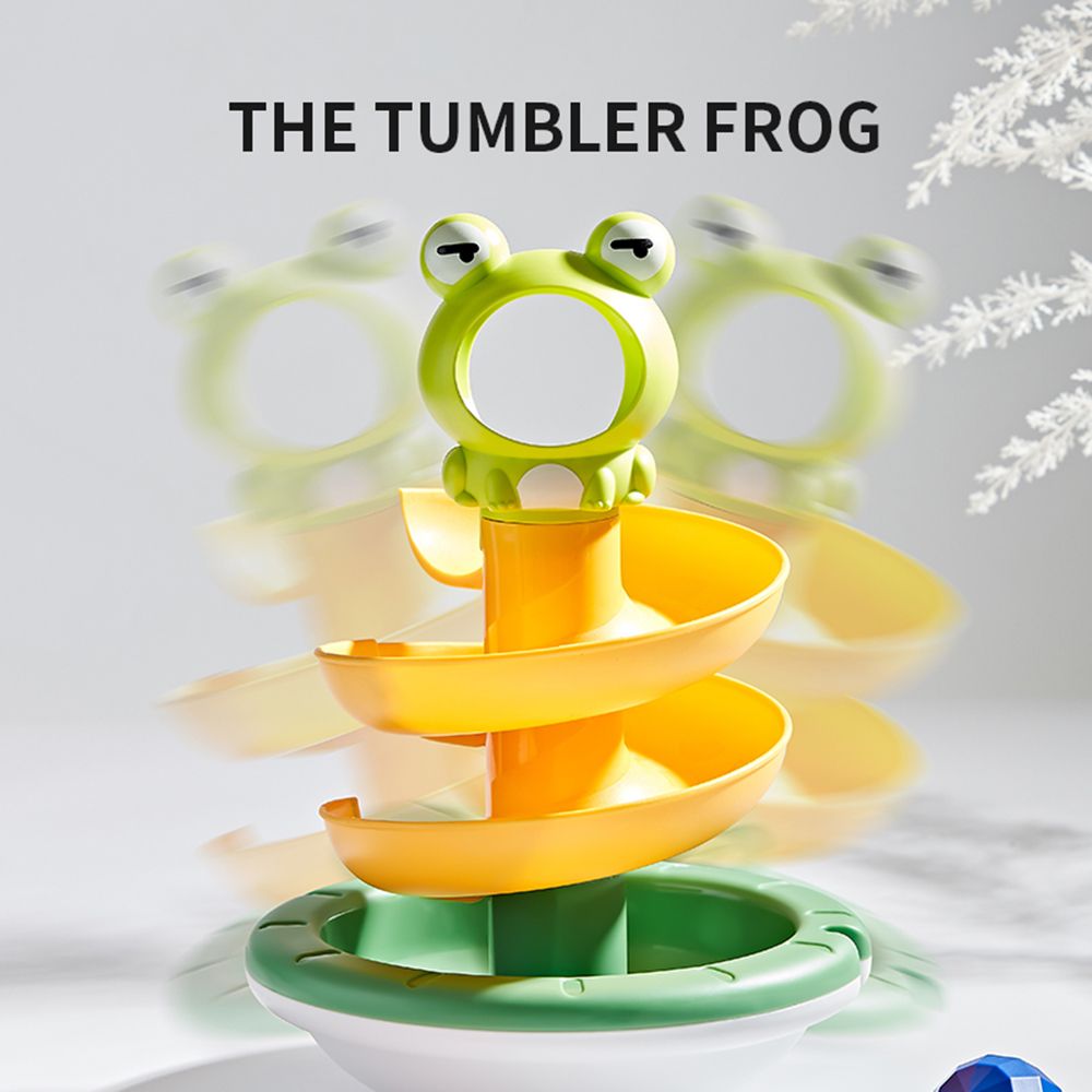 Cartoon Ball Drop Toys For 18 Months+ Baby Toddlers Tumbler