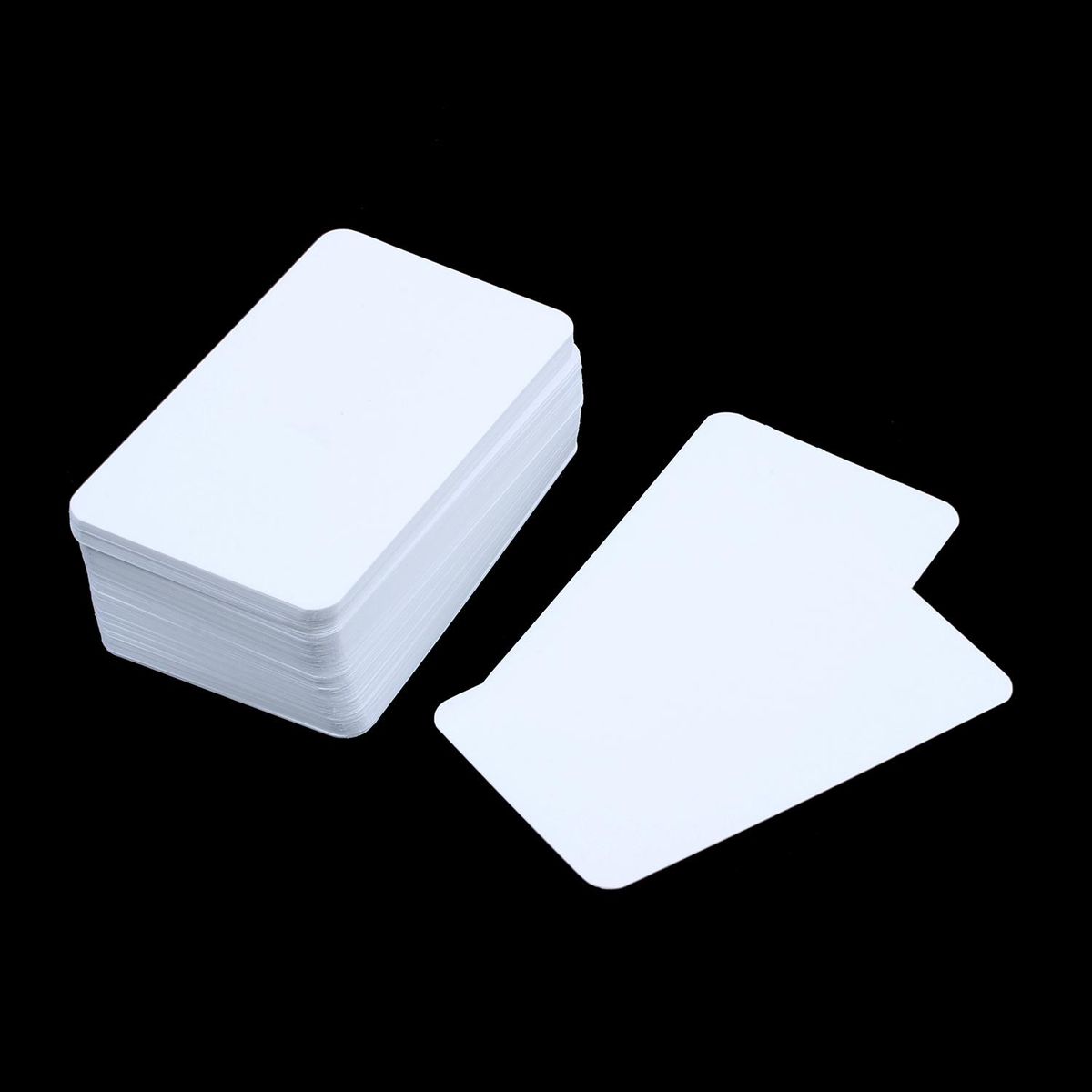 Memory Word Cards Graffiti DIY Blank Fillet Small Card Memo Pad Notepads Memorandum Note pads Blank Word Cards in White