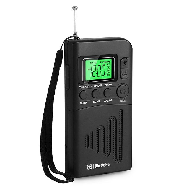 Handheld Mini Radio Am Fm Dual Band Stereo Portable Pocket
