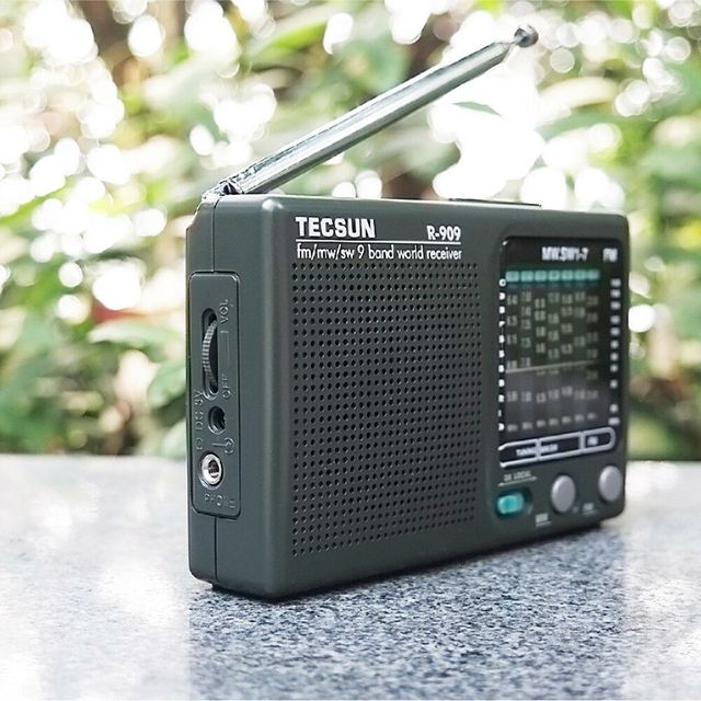 1pcs Tecsun R-909 Radio Fm Mini Radio Handheld Digital