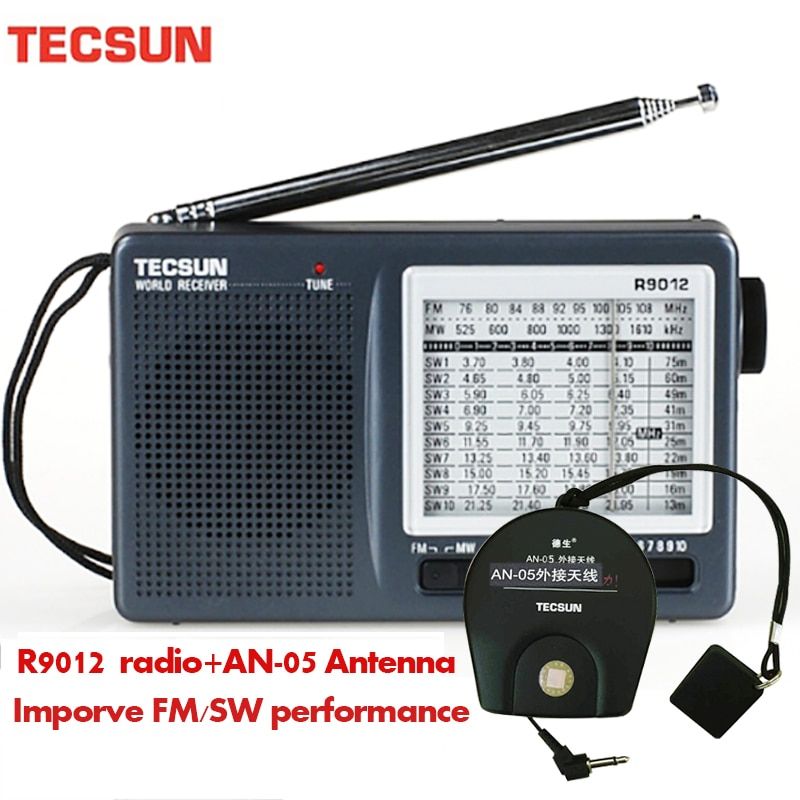 Tecsun R-9012 Am/fm/sw 12 Bands Shortwave Radio Portable Re