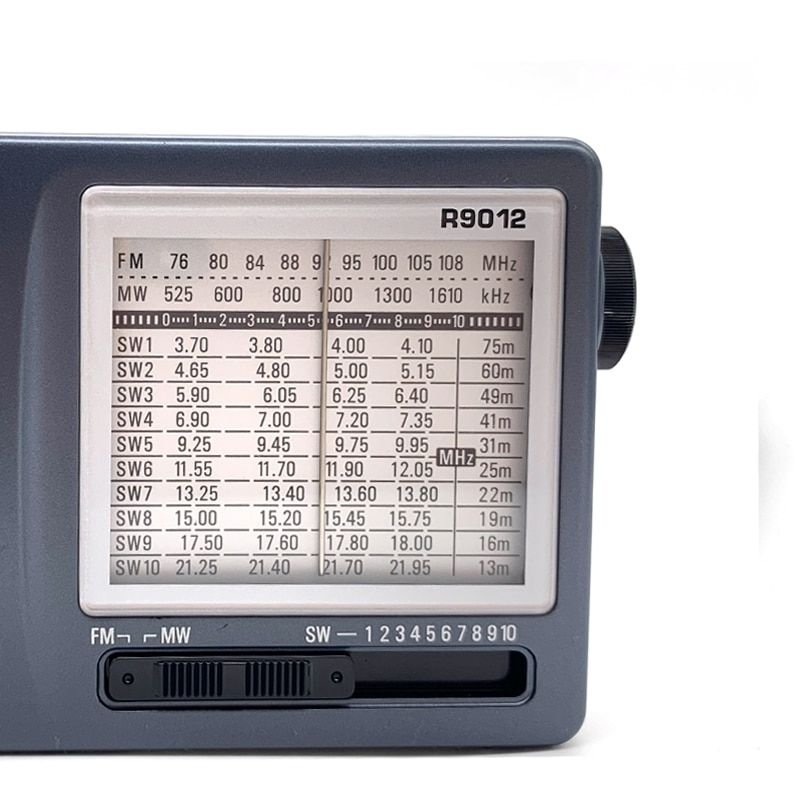 Tecsun R-9012 Am/fm/sw 12 Bands Shortwave Radio Portable Re