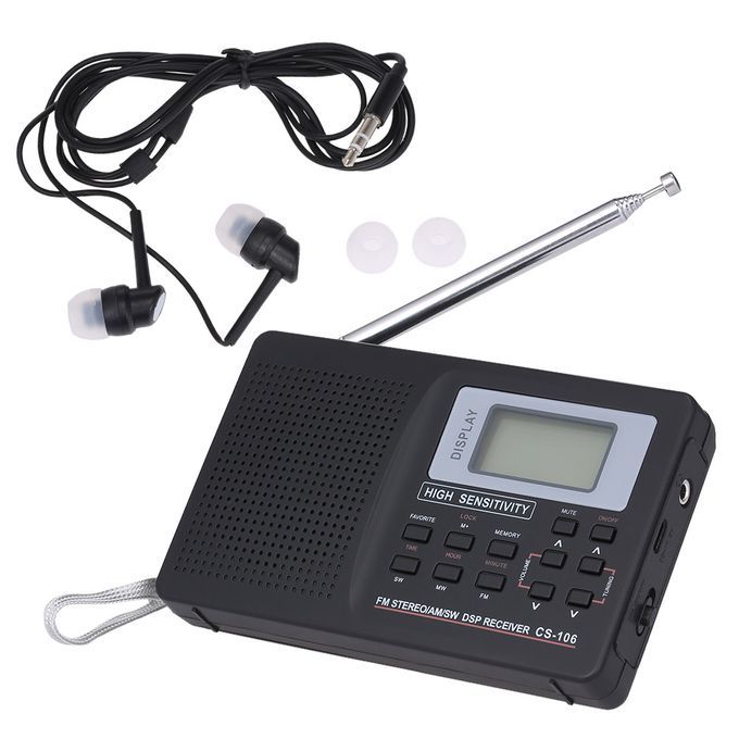 Portable FM / AM / SW Radio Multiband Digital Stereo Radio