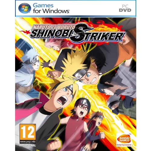 Naruto To Boruto - Shinobi Striker PC Game DVD Disks + Free Gift