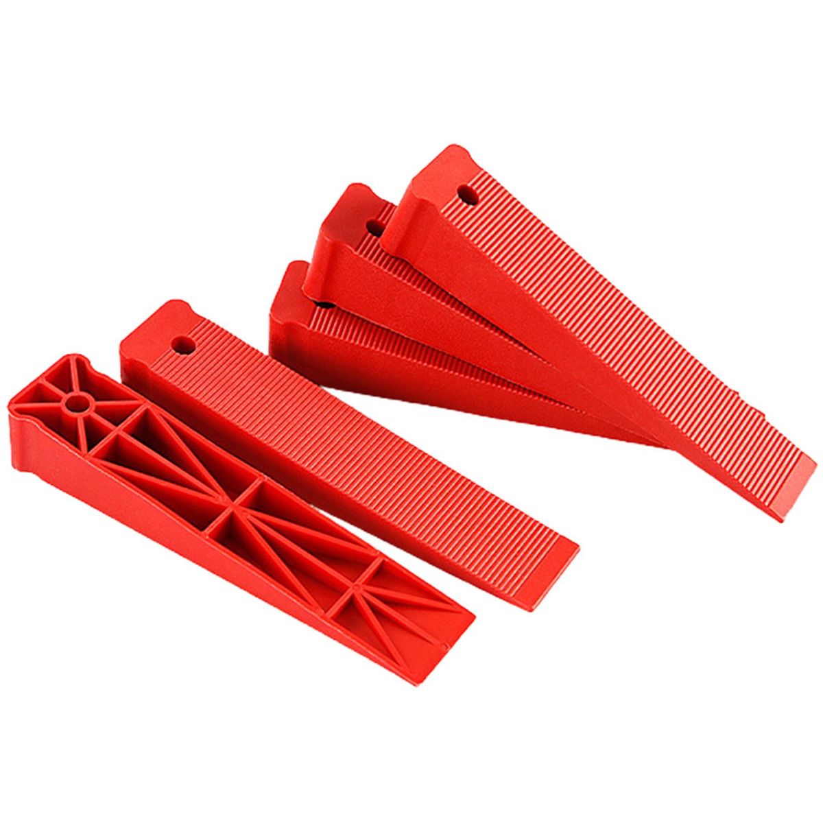 5Pcs Spacers Wedges Door Leveler Adjustment Spacers Wedges Red