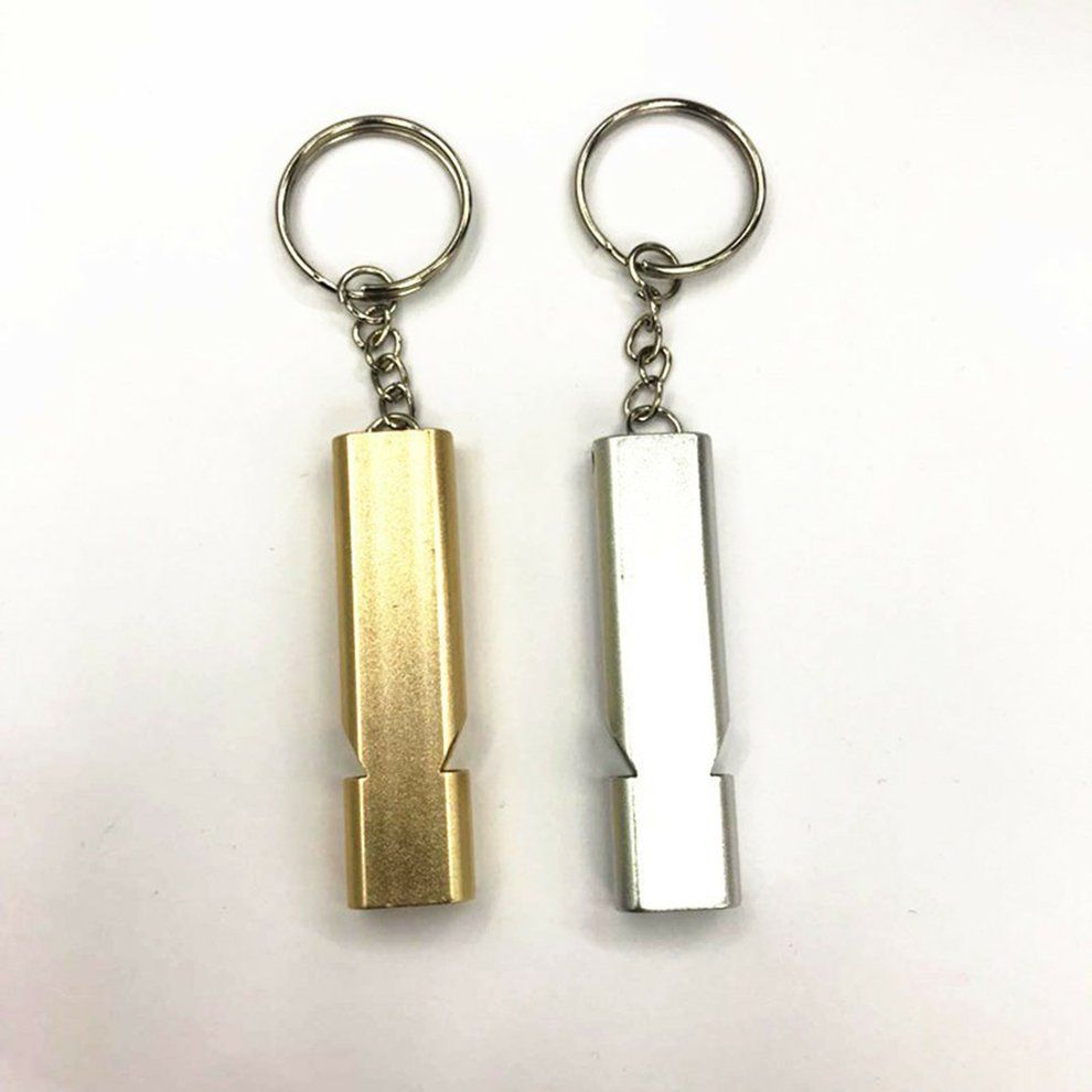 3 P S Outdoor Flat   Dual Frequen Y Survival   Double Tube-Silver+gold+black-55 * 15 * 8mm