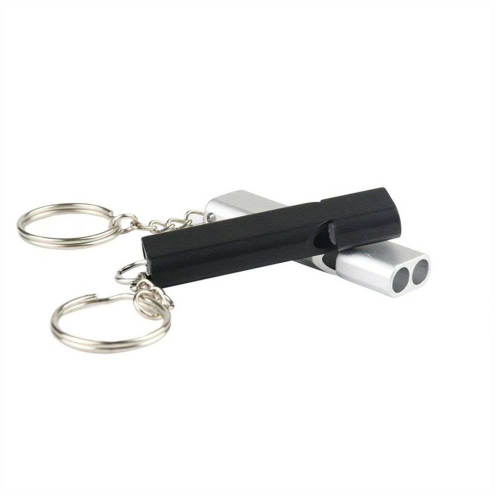 3 P S Outdoor Flat   Dual Frequen Y Survival   Double Tube-Silver+gold+black-55 * 15 * 8mm
