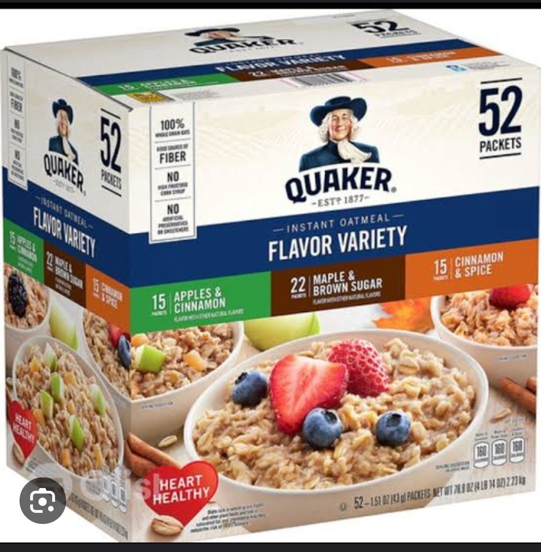 Instant Oatmeal Variety Pack