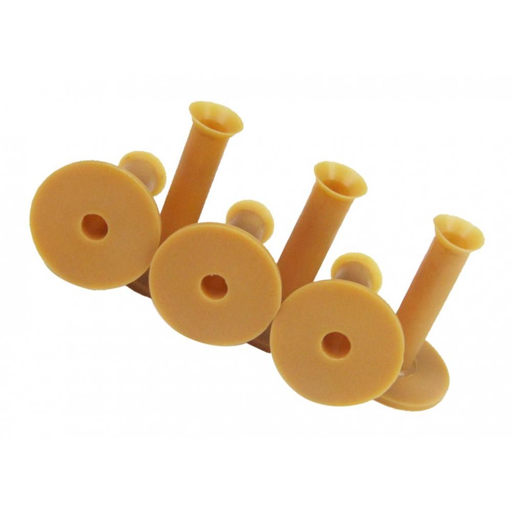 Golf Rubber Tees Driving Range  , 75mm Same Size For Practice Mat -