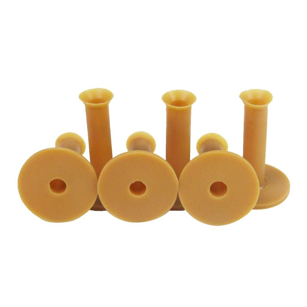 Golf Rubber Tees Driving Range  , 75mm Same Size For Practice Mat -