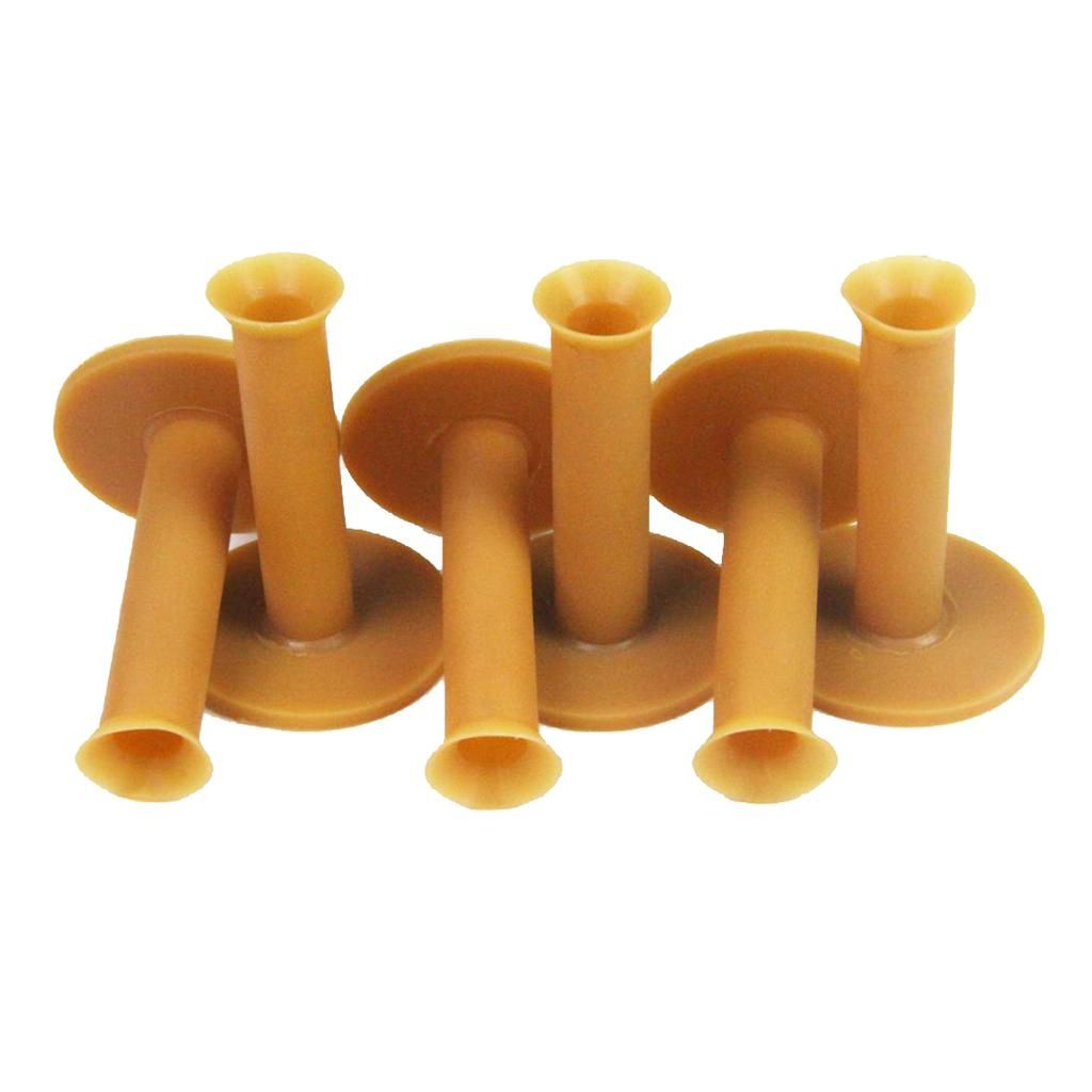Golf Rubber Tees Driving Range  , 75mm Same Size For Practice Mat -
