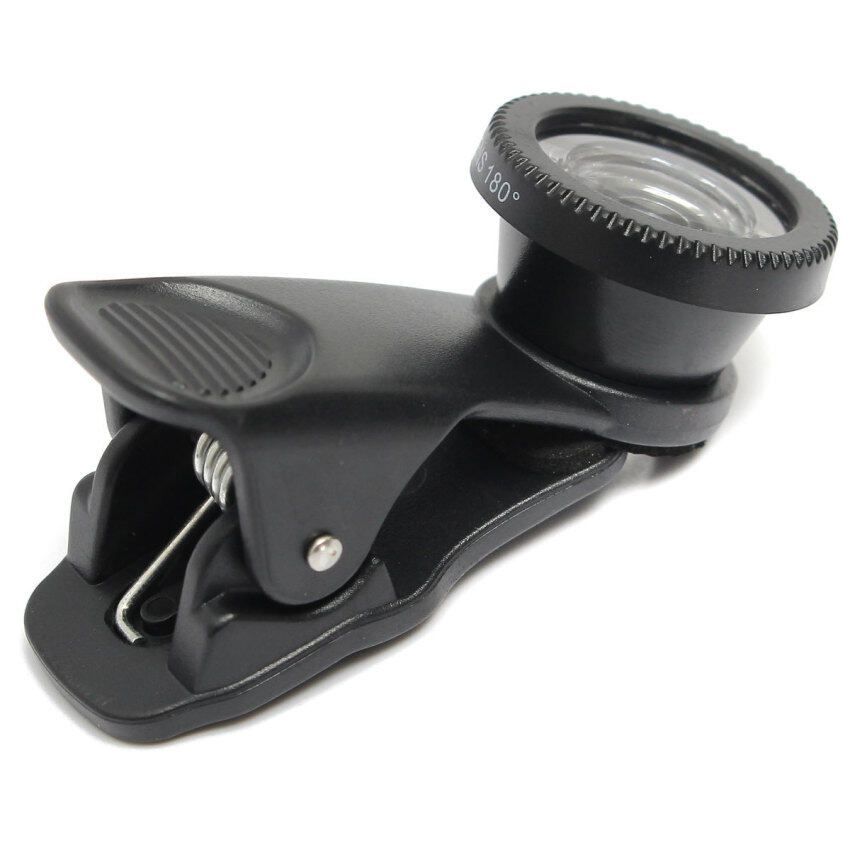 Universal 0.67X Zoom Clip Optical Lens Holder Mobile Magnifier LQ-001 For Camera Fits Laptop Tablet Phone Black