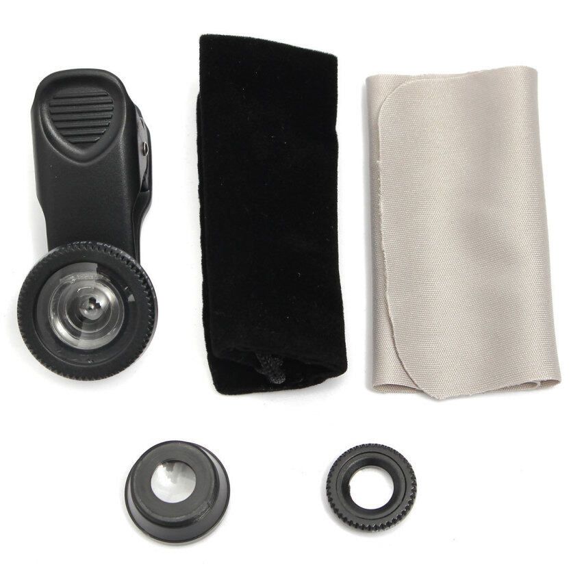 Universal 0.67X Zoom Clip Optical Lens Holder Mobile Magnifier LQ-001 For Camera Fits Laptop Tablet Phone Black