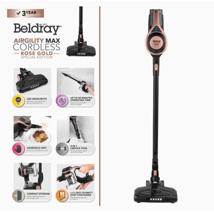 Airgility Max Cordless 2-in-1 Multi-Surface Vacuum Cleaner