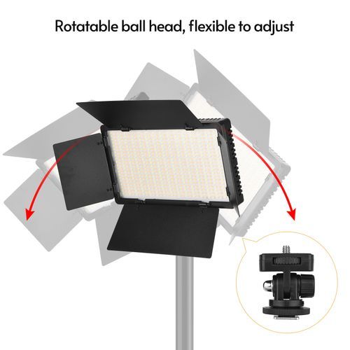 LED-600 LED Video Light Professional Photography Light Panel