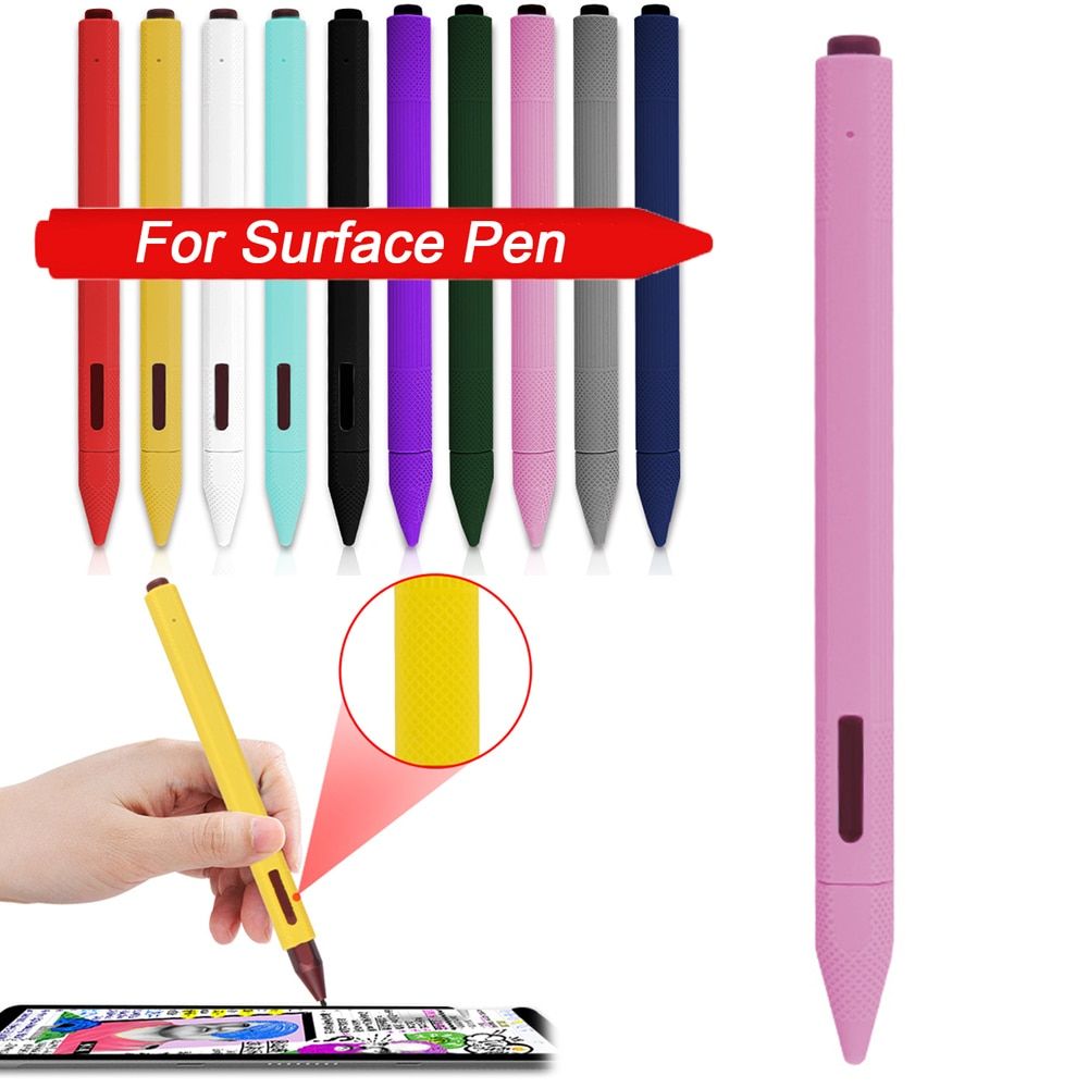 Silicone Stylus Protective Case For Surface Touch Pen Tip