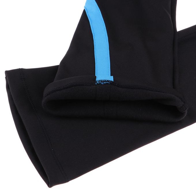 Ice Skating Pants Practicing Training Leggings Black Tights Blue 150