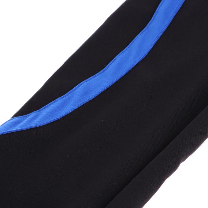 Ice Skating Pants Practicing Training Leggings Black Tights Blue 150