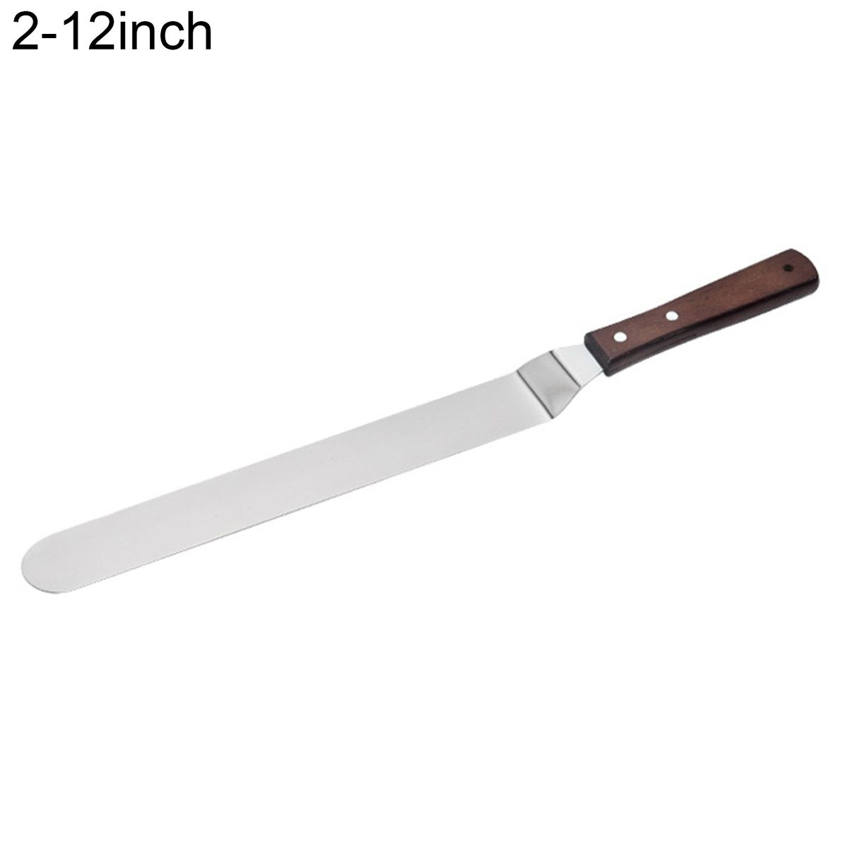Cake Spatula Wooden Handle Baking Tools Stainless Steel-