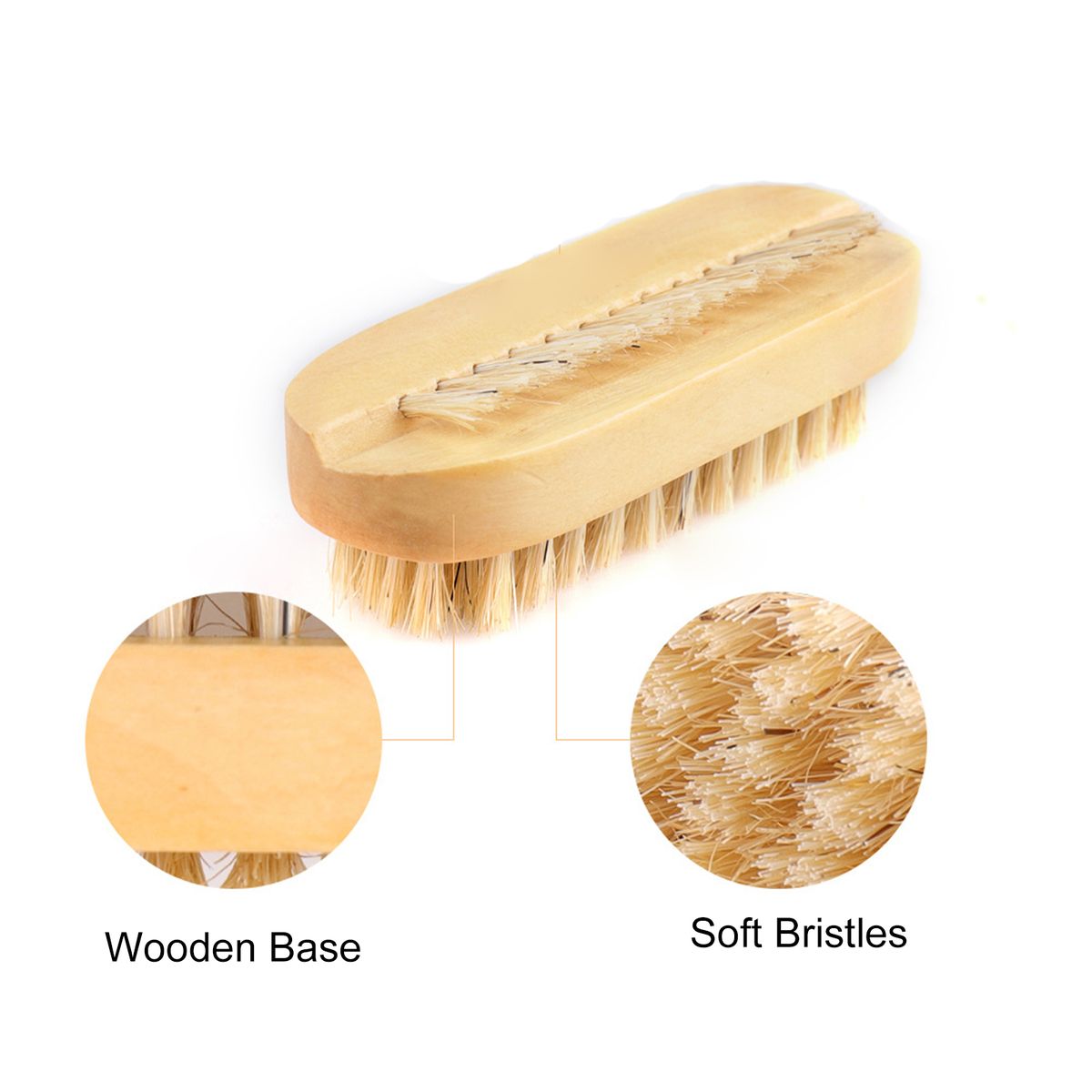 Nail Dust Brush Wooden Nail Dust Removal Brushes For Acrylic