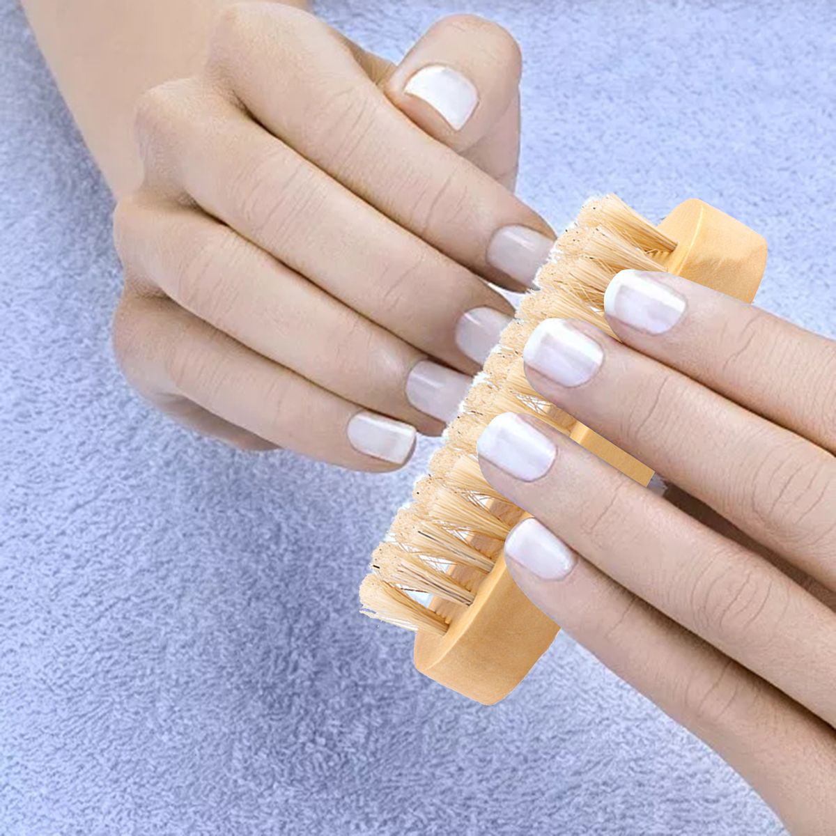 Nail Dust Brush Wooden Nail Dust Removal Brushes For Acrylic