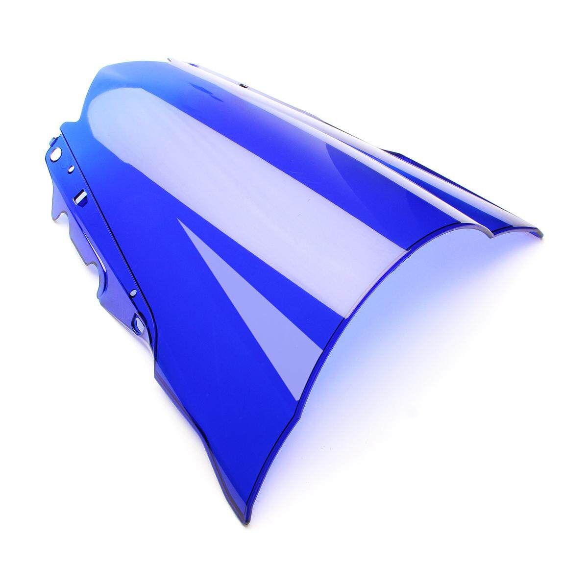 ABS Windshield WindScreen Double Bubble For Yamaha YZF-R25 2014-2016 R3 2015-16 (Blue) Transparent Blue